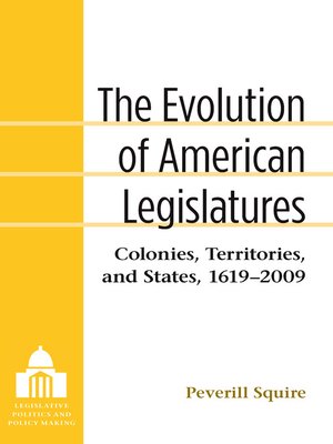 cover image of Evolution of American Legislatures